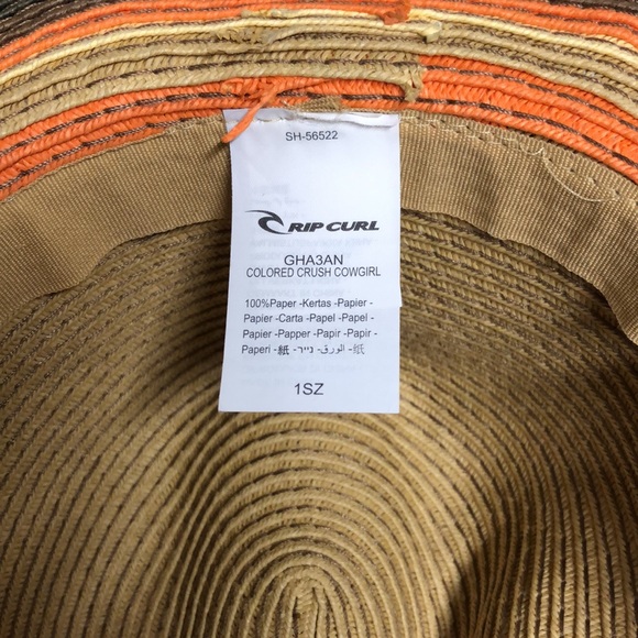 NWOT Rip Curl Woven Hat - Picture 5 of 6